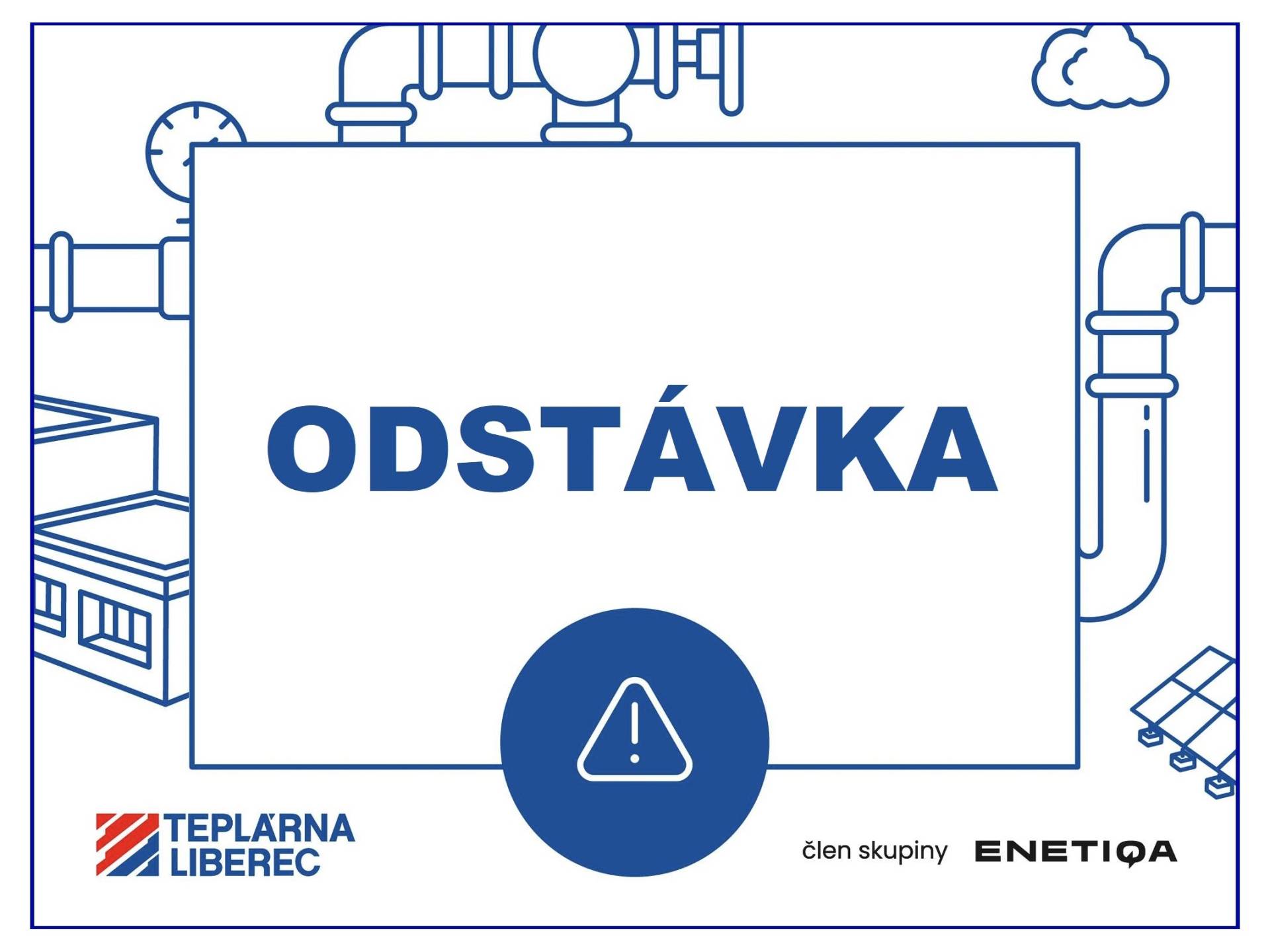 Dočasné omezení tepla a teplé vody na VS Mlýská. Přerušení dodávky TUV na VS 2 Pavlovice